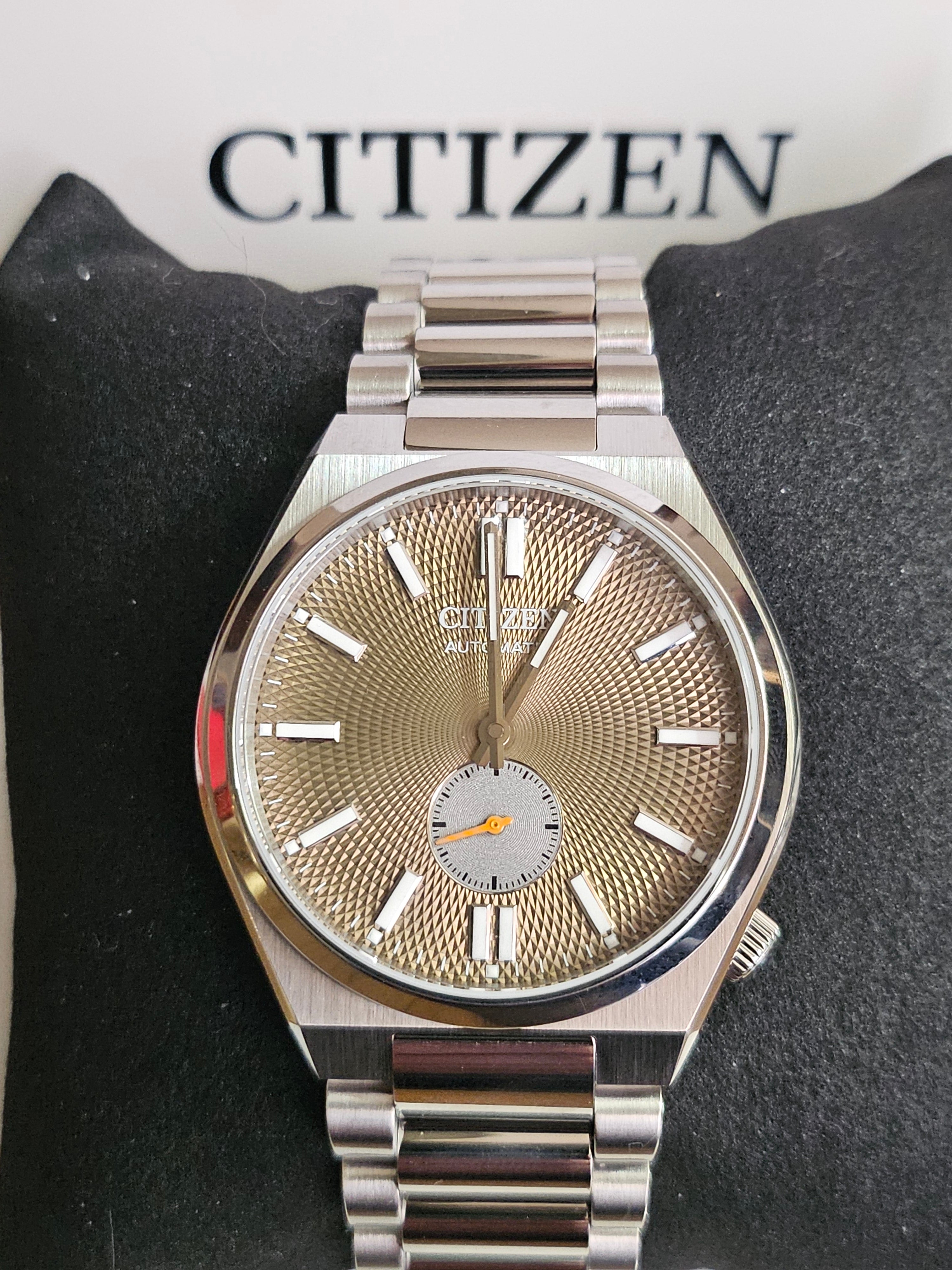 Citizen Automatic Stainless Steel Watch - NK5010-51X - Tsuyosa - Green