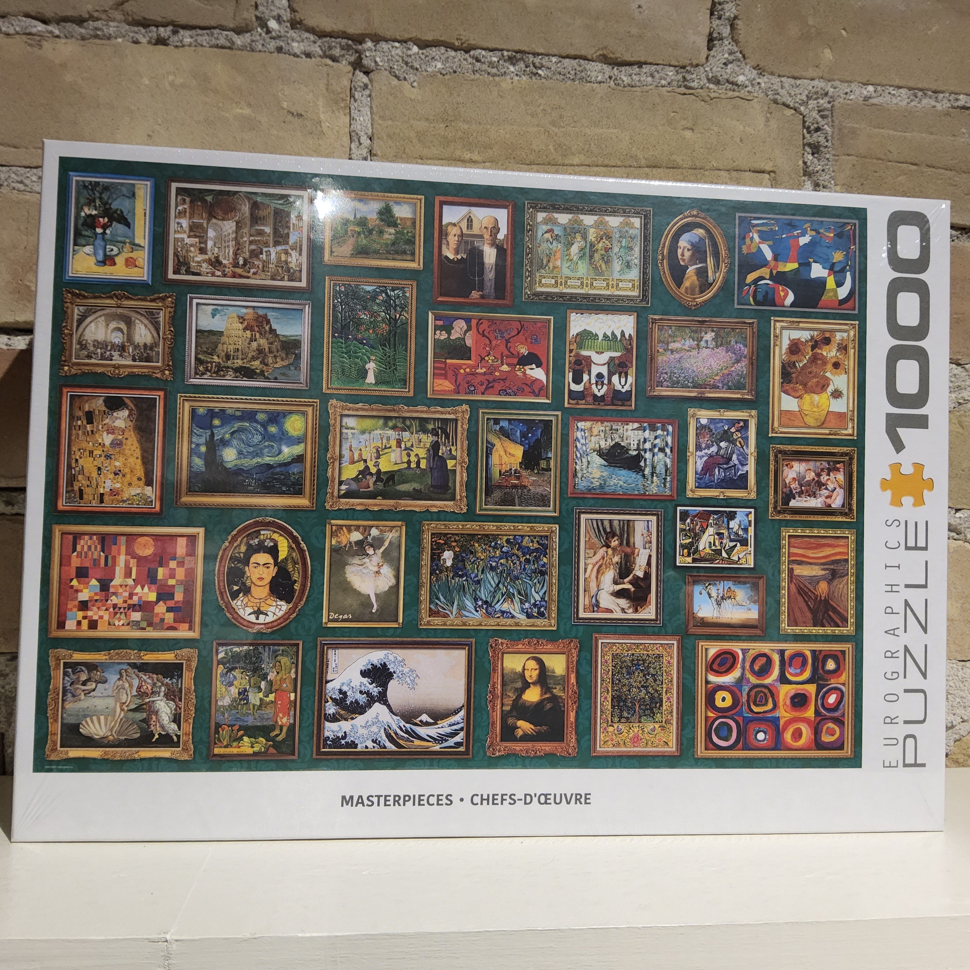 Eurographics Puzzle - Masterpieces - 1000 pieces - 6000-6041