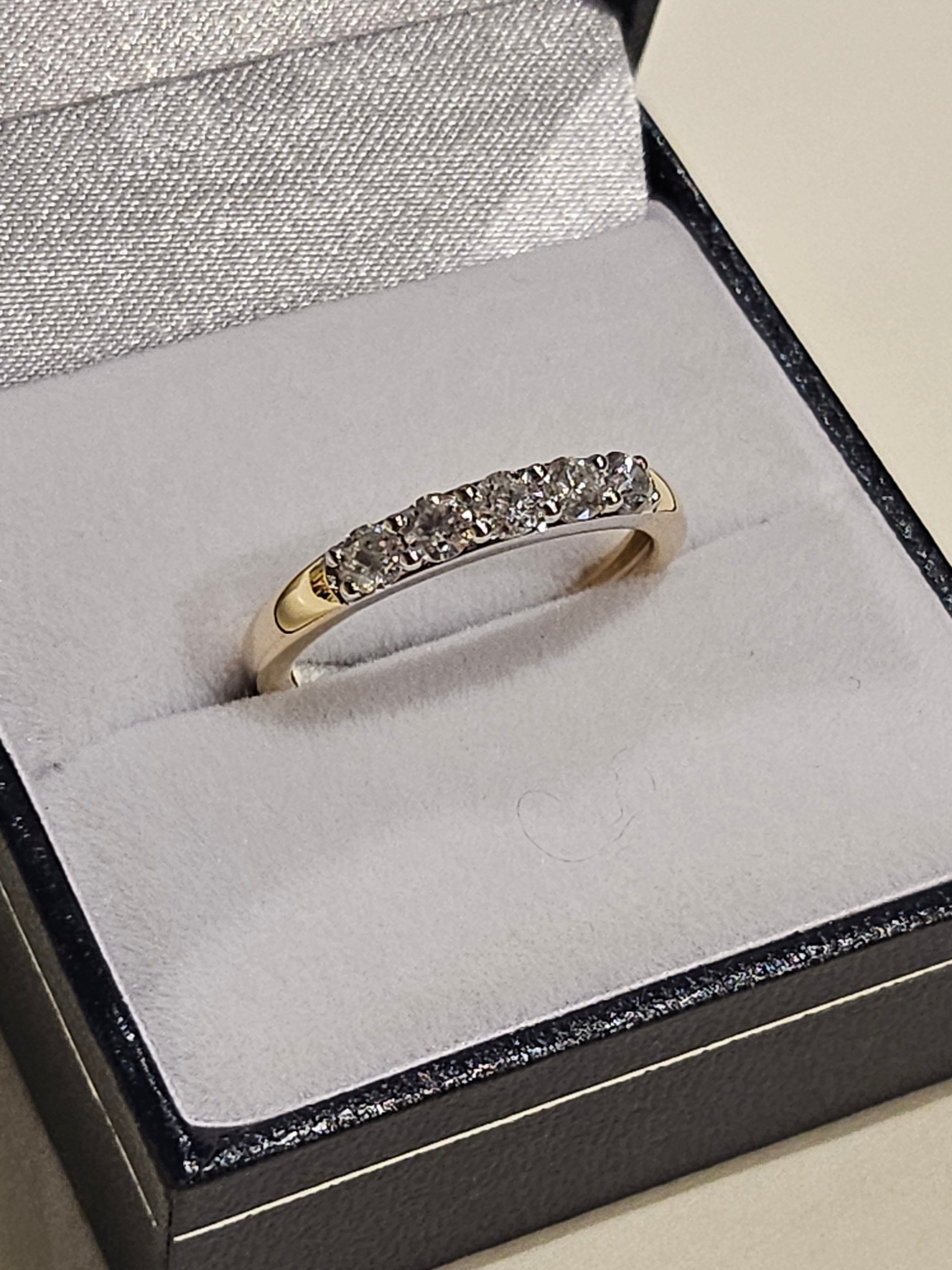 Diamond Anniversary Ring (5)- SR12735 - Y
