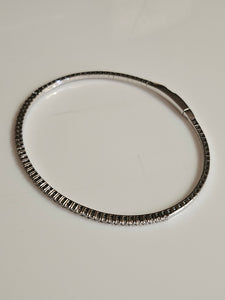 Gold Diamond Bangle - 10Kt  (Lab-grown Diamonds)