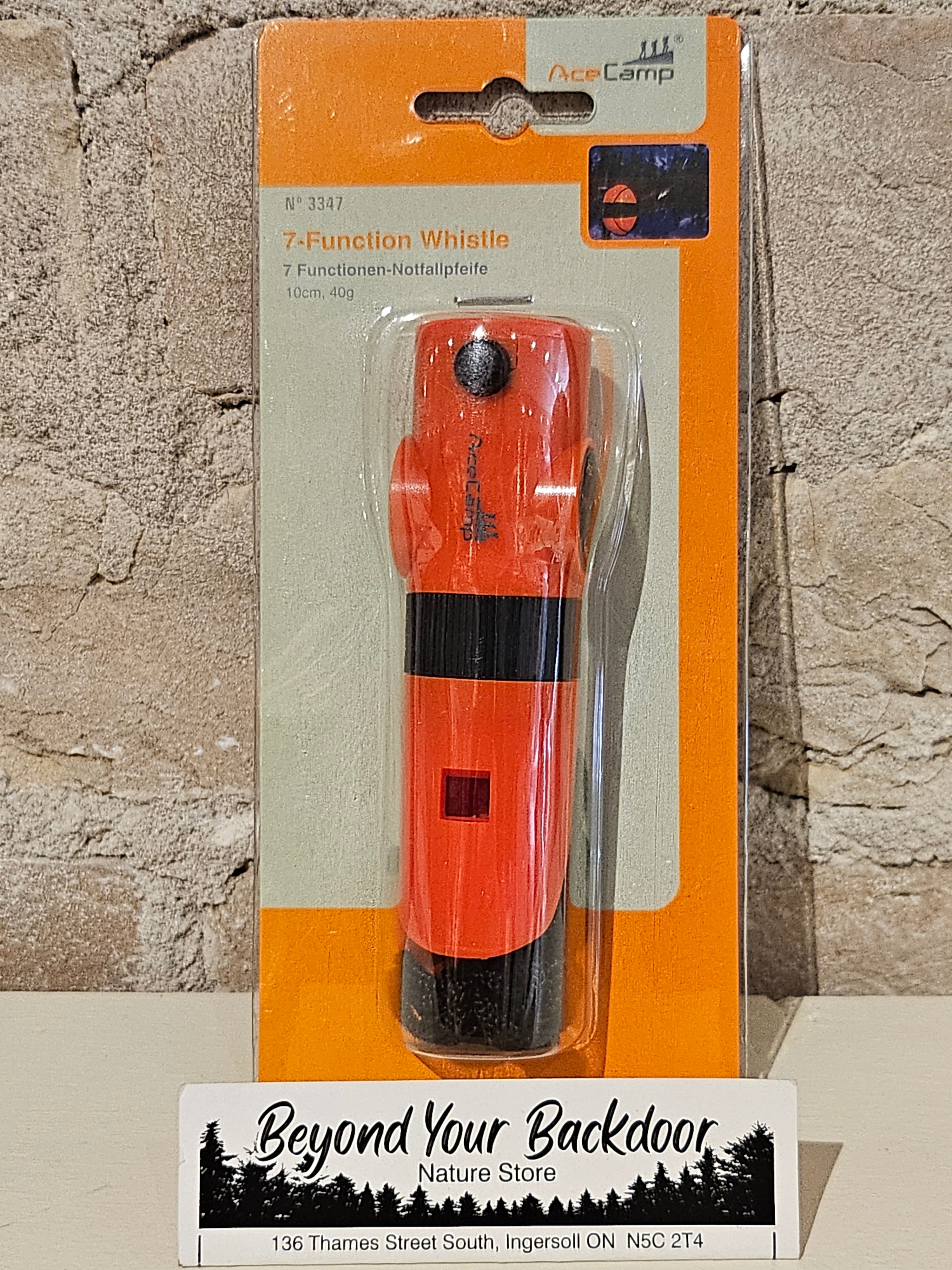 Ace Camp Seven Function Whistle - 3347