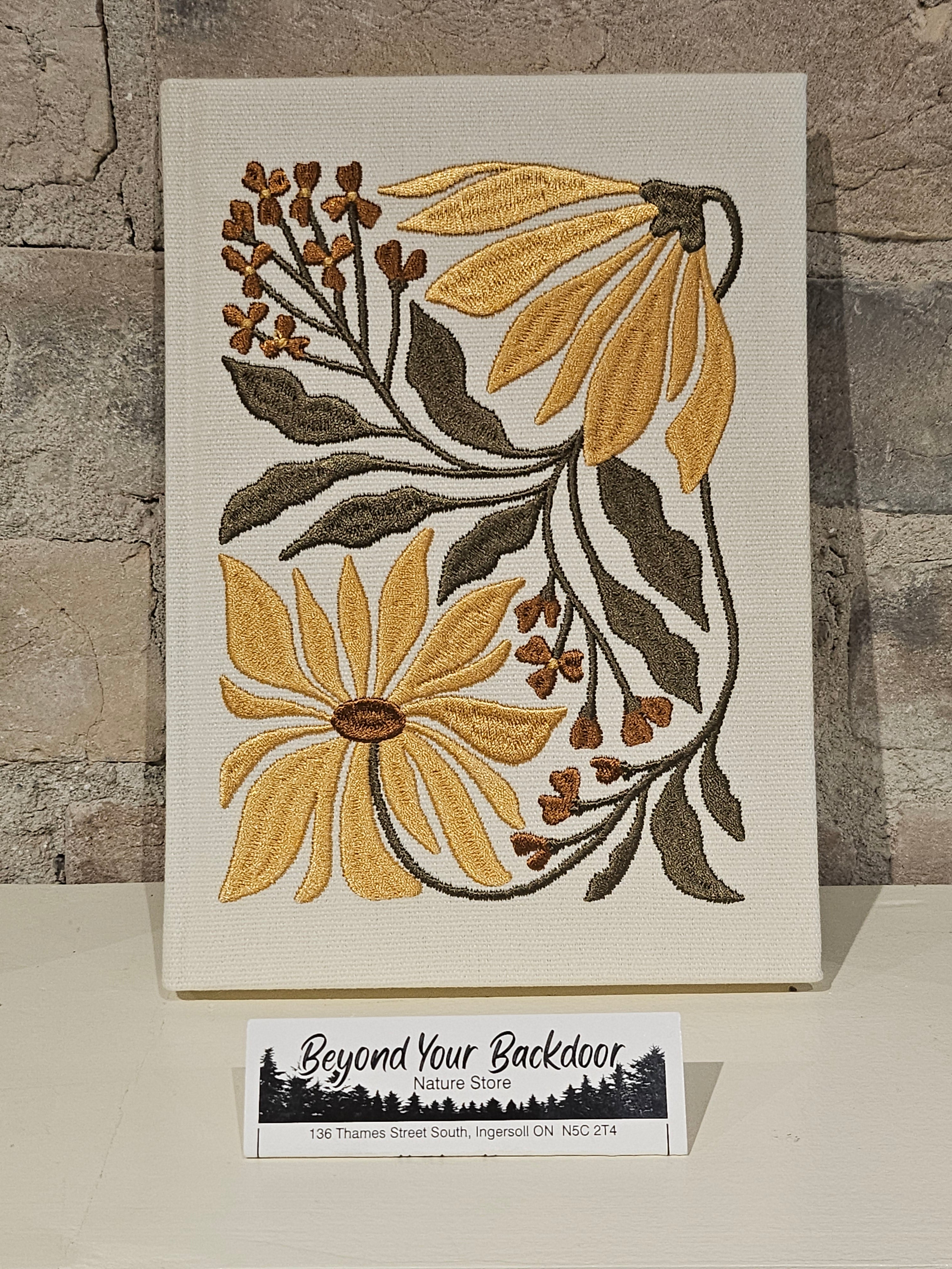 Lady Jayne Fabric Journal - Sunflower Design - LJ80907
