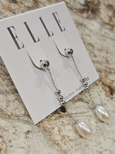 ELLE S/SEarrings - Pearl/Drop Bead - Genesis - $169