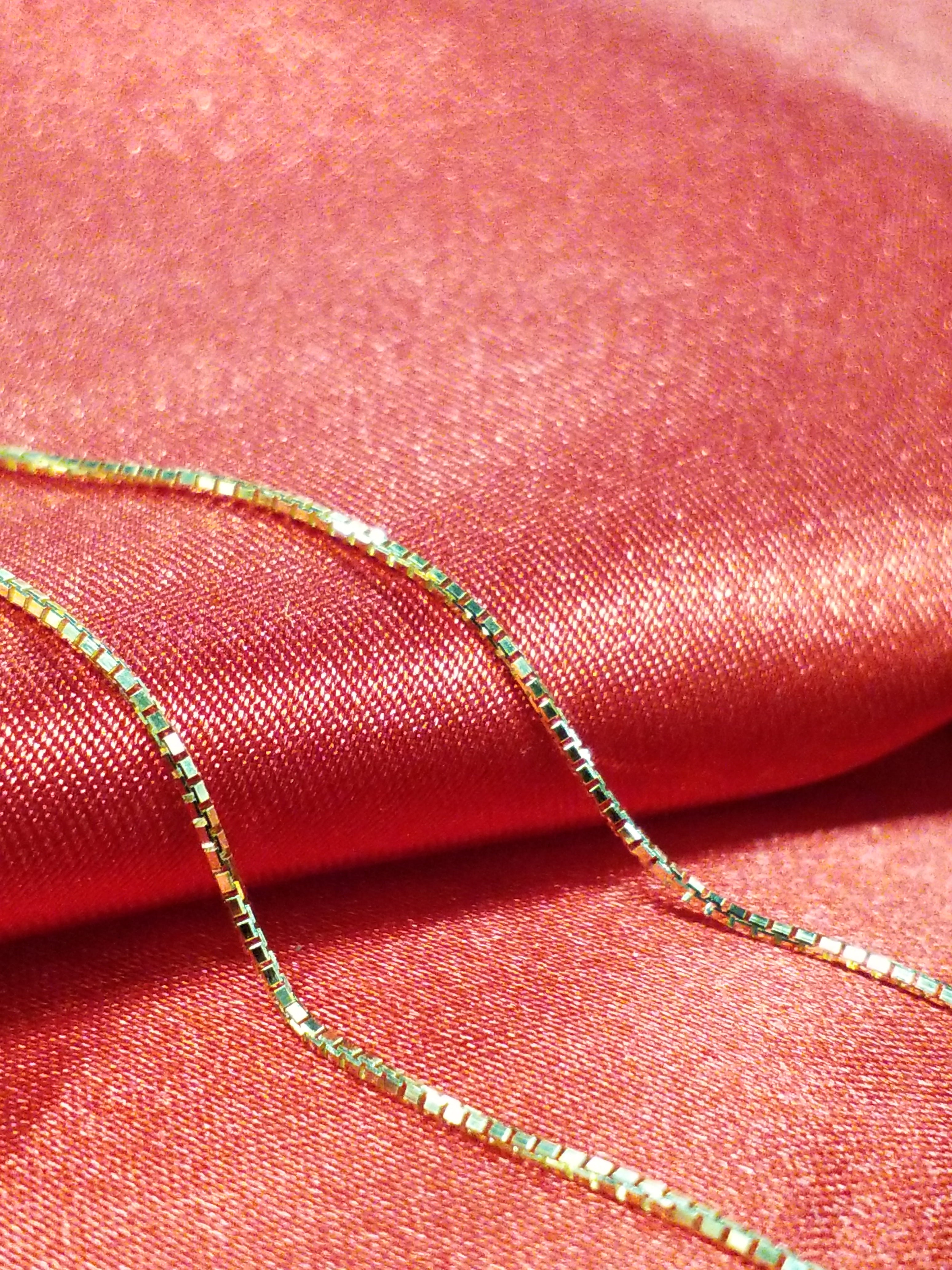 20" 10Kt Yellow Gold Chain - Box Style