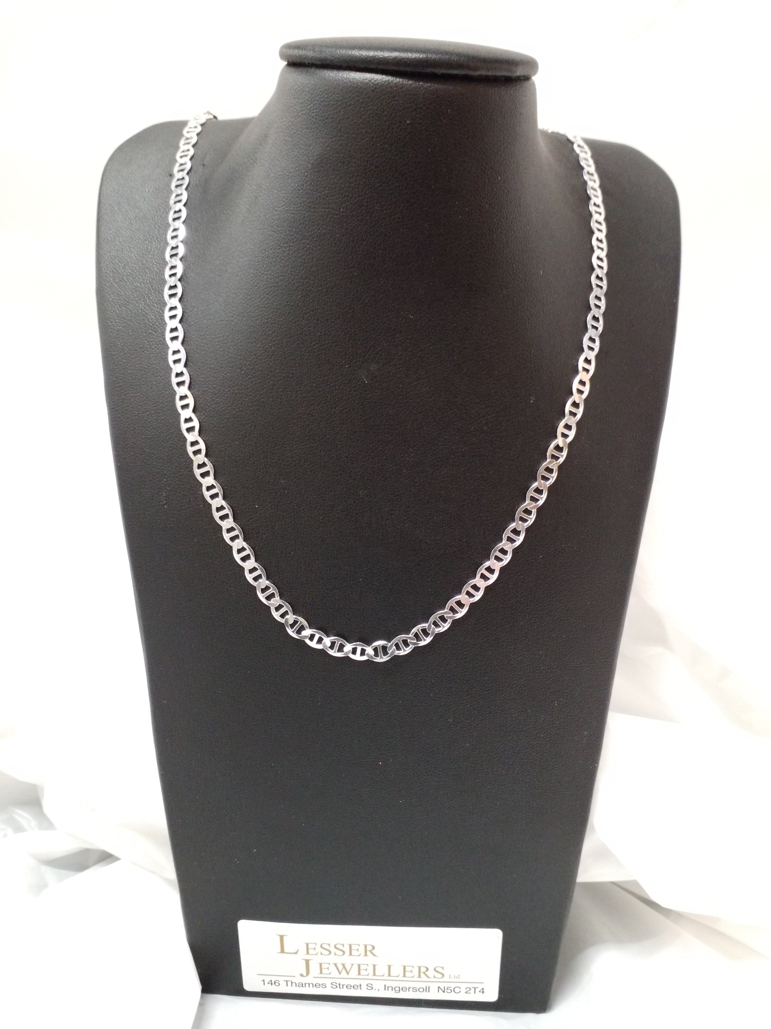 20" Sterling Silver S/SChain Cable Style