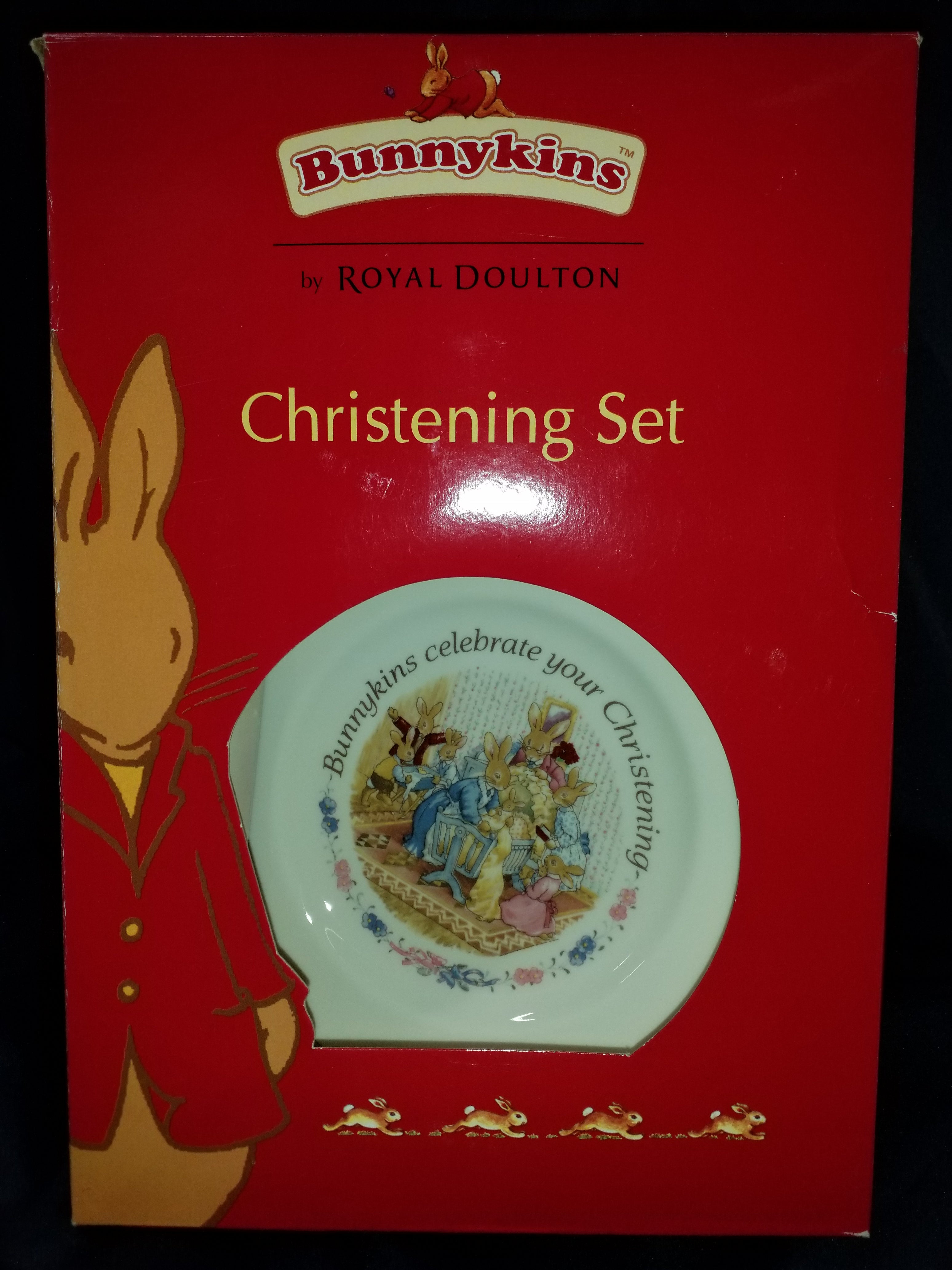 Bunnykins Christening Set - Ceramic