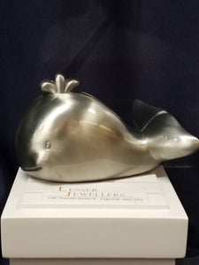 Pewter Bank - Whale