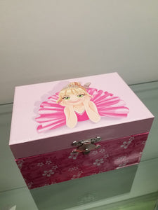 Children's Jewellery Box - Musical with Spinning Ballerina