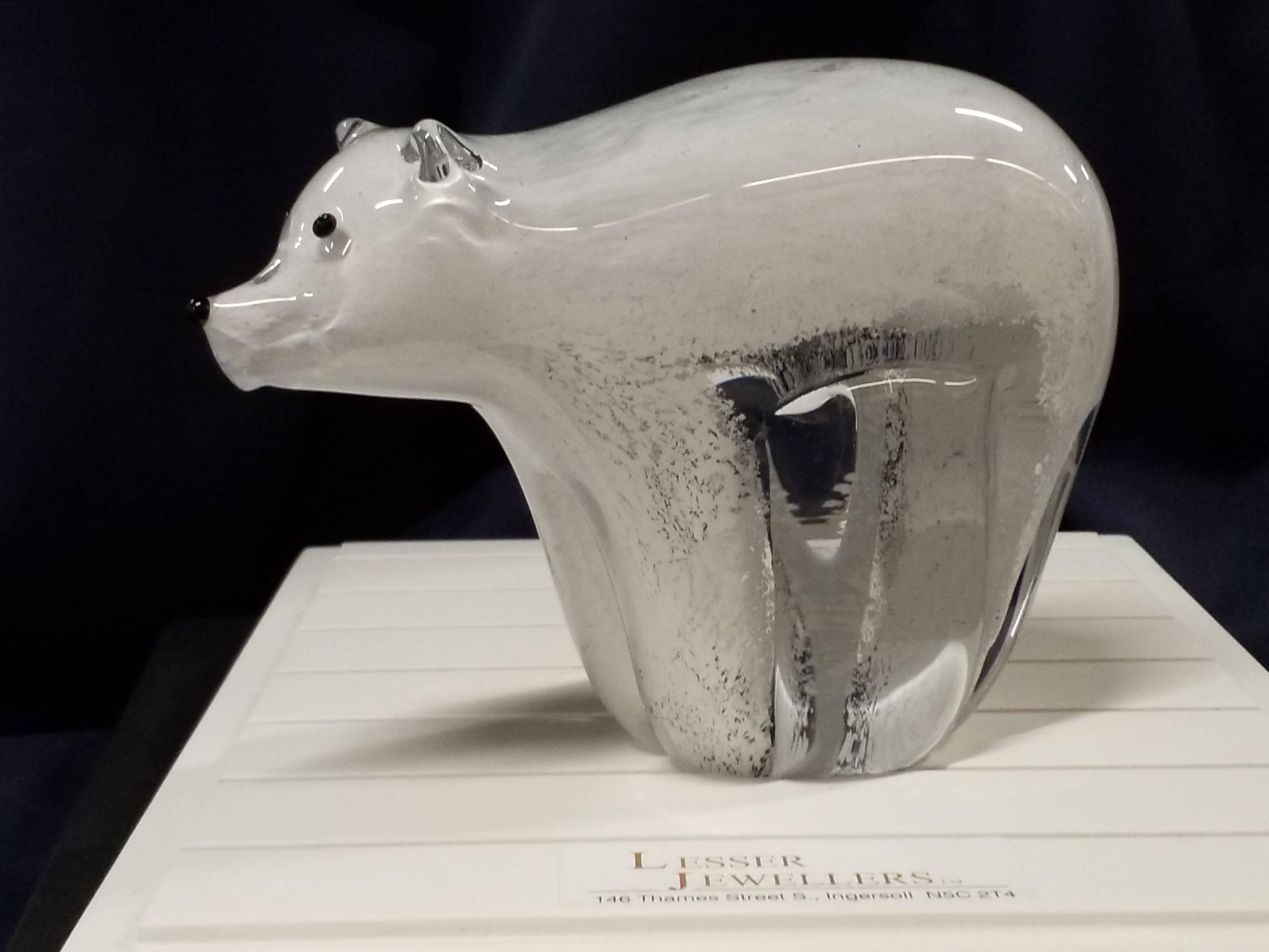 Glass Figurine - Polar Bear
