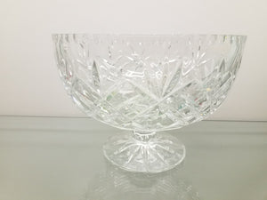 Crystal Footed Bowl