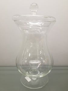 Glass Cookie Jar with Lid