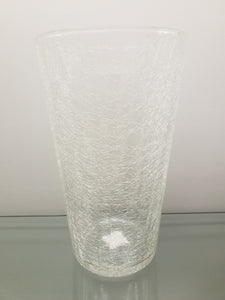Glass Vase - Crackle Glass