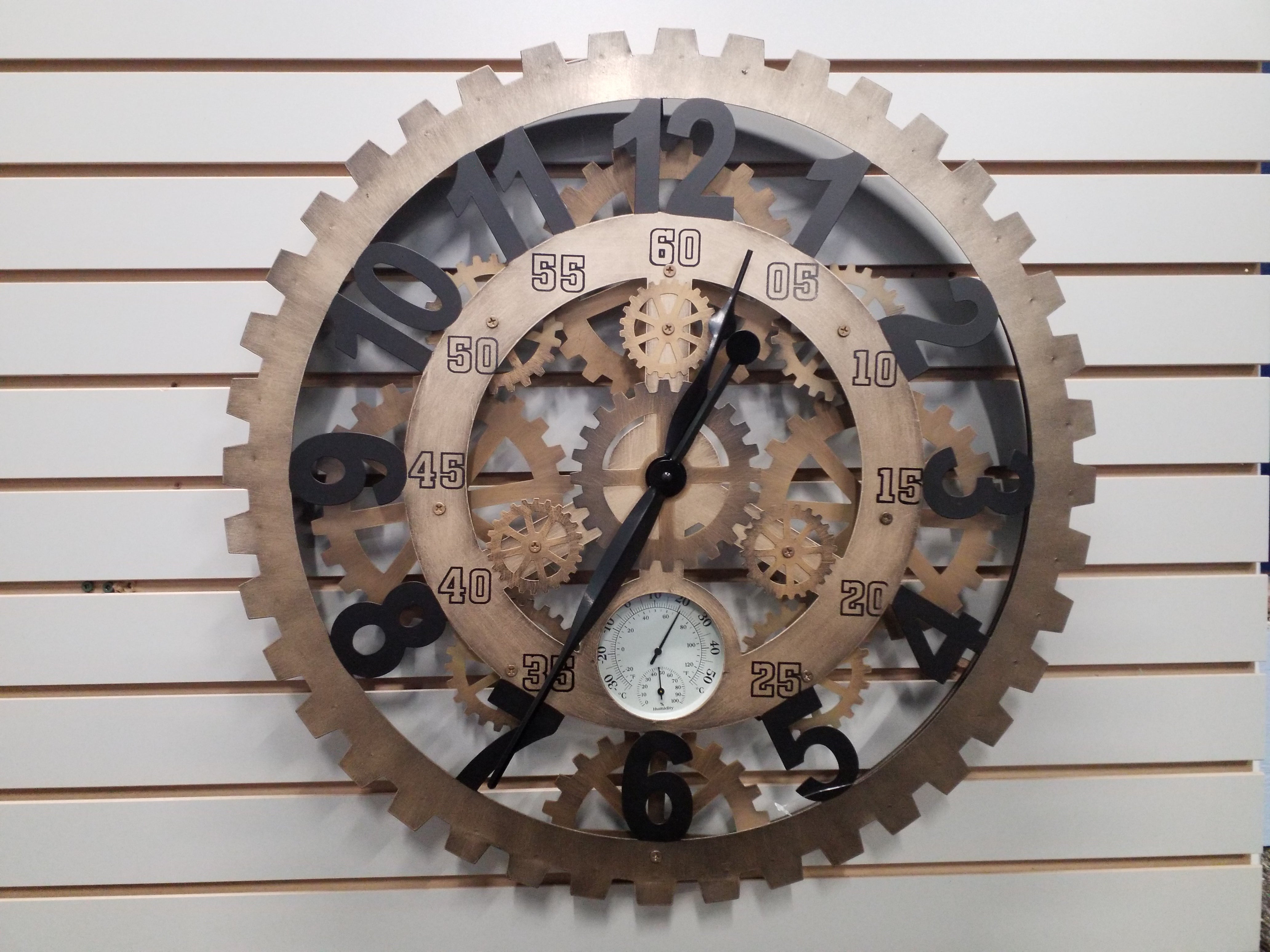 Wall Clock - Industrial Inner Gear Clock FBL91229