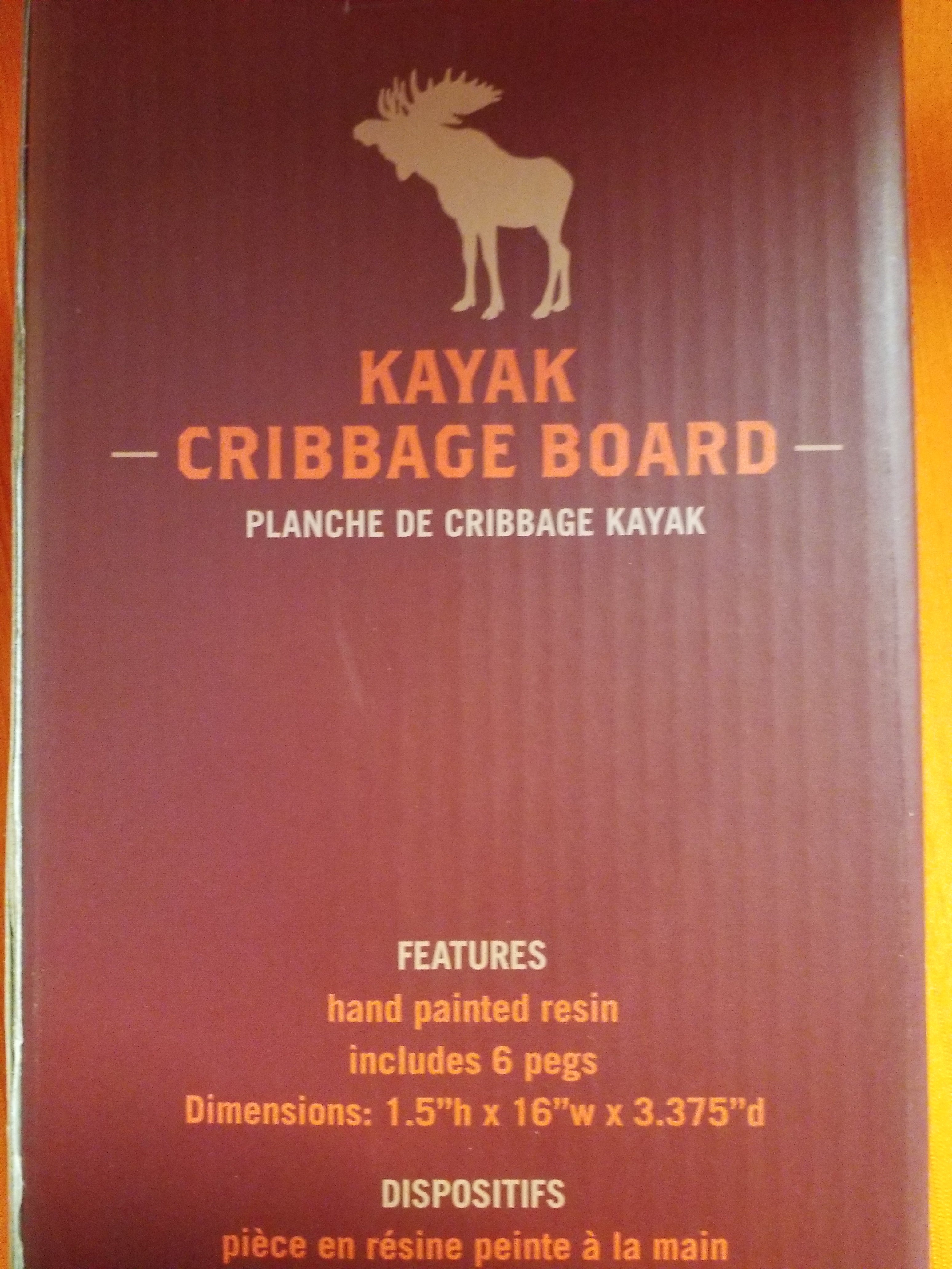 Cribbage Board Kayak