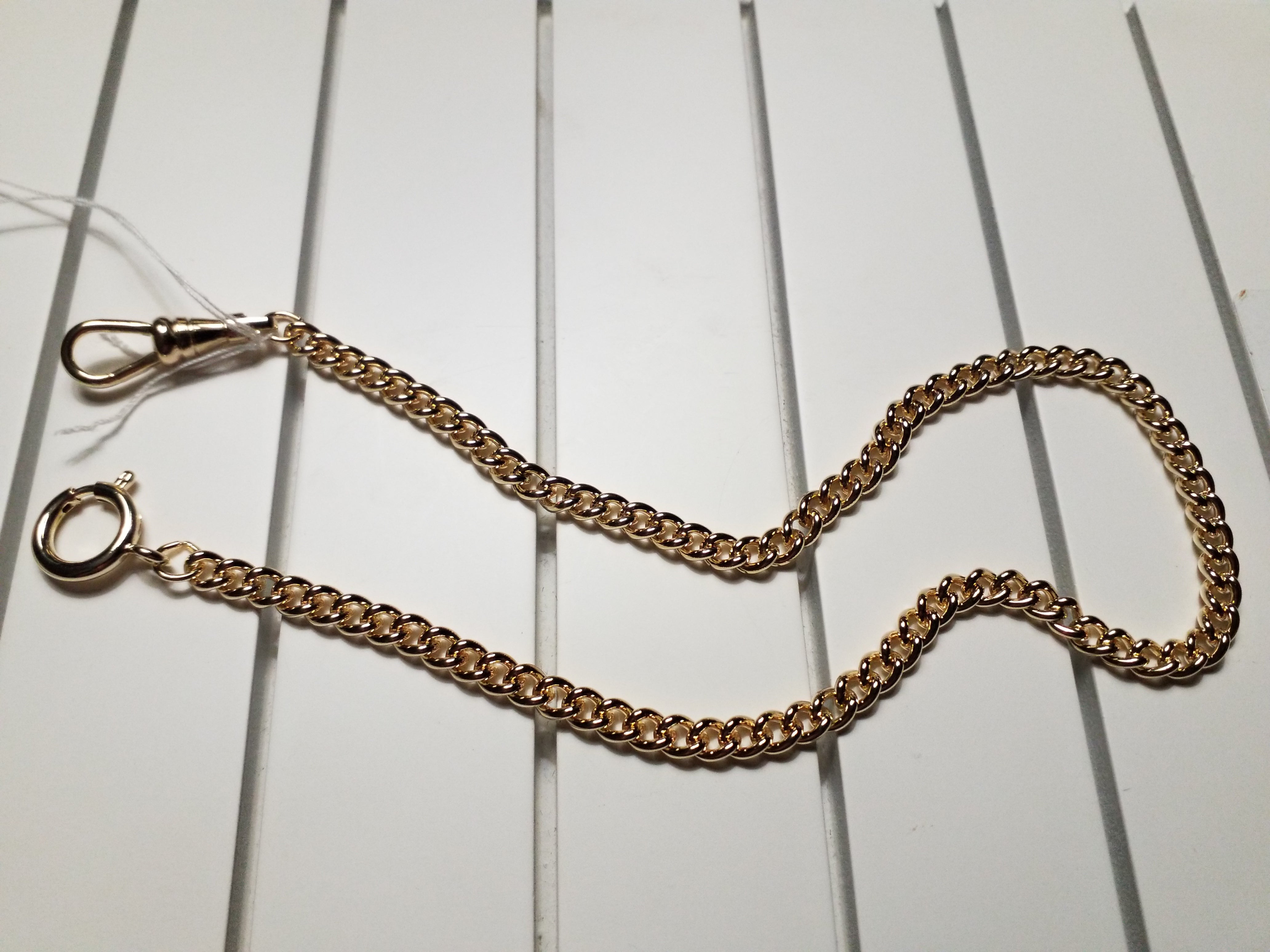 Pocket Watch Chain - Gold Plated