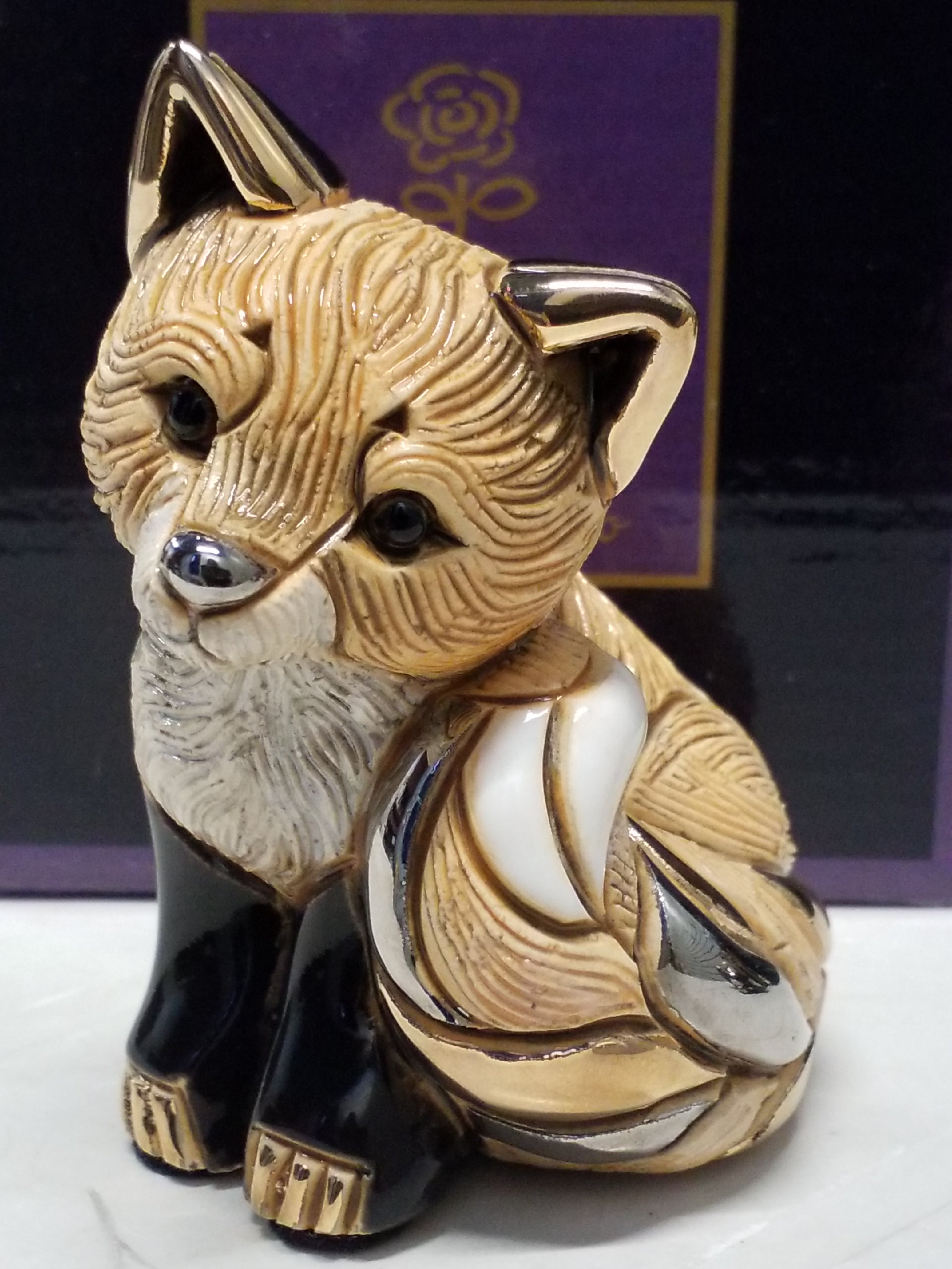 De Rosa Fox Figurine
