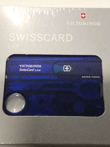 Swiss Card Lite - 12 Functions - Various Colours