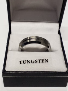 Tungsten Carbide Band TUR17 - Size 11 (Sizes 5 through 15 can be ordered)