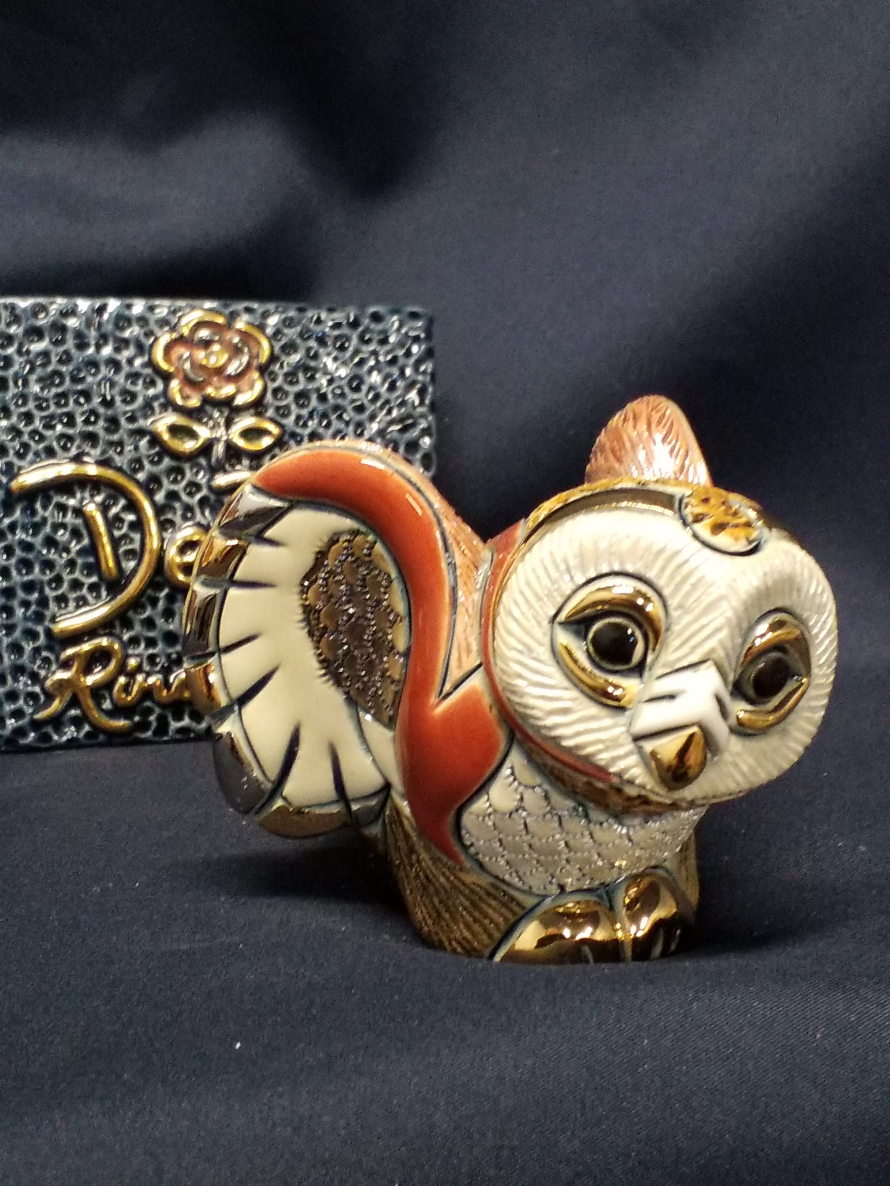 De Rosa Barn Owl Figurine