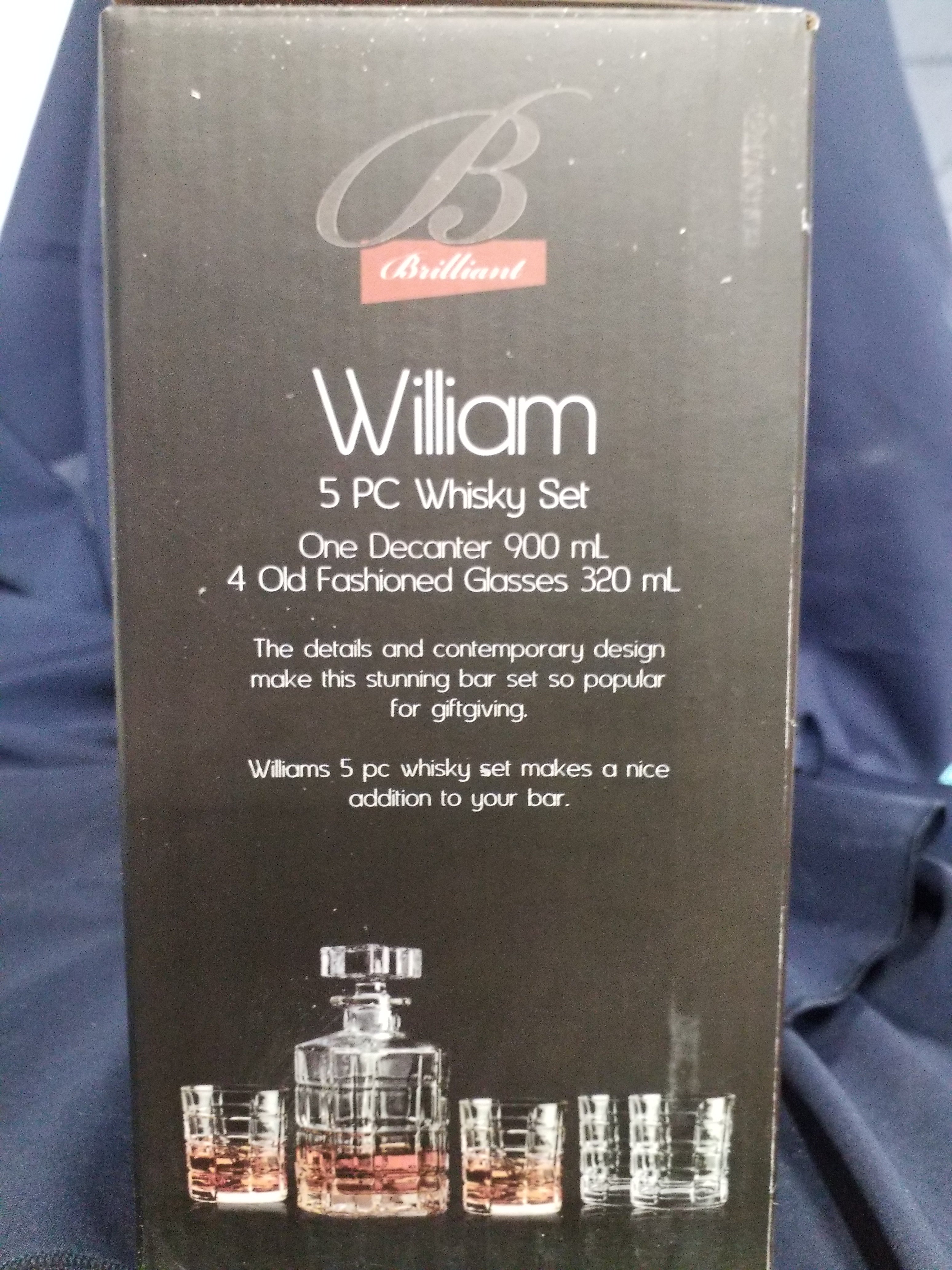 Whisky Set - Williams - Five Piece Set