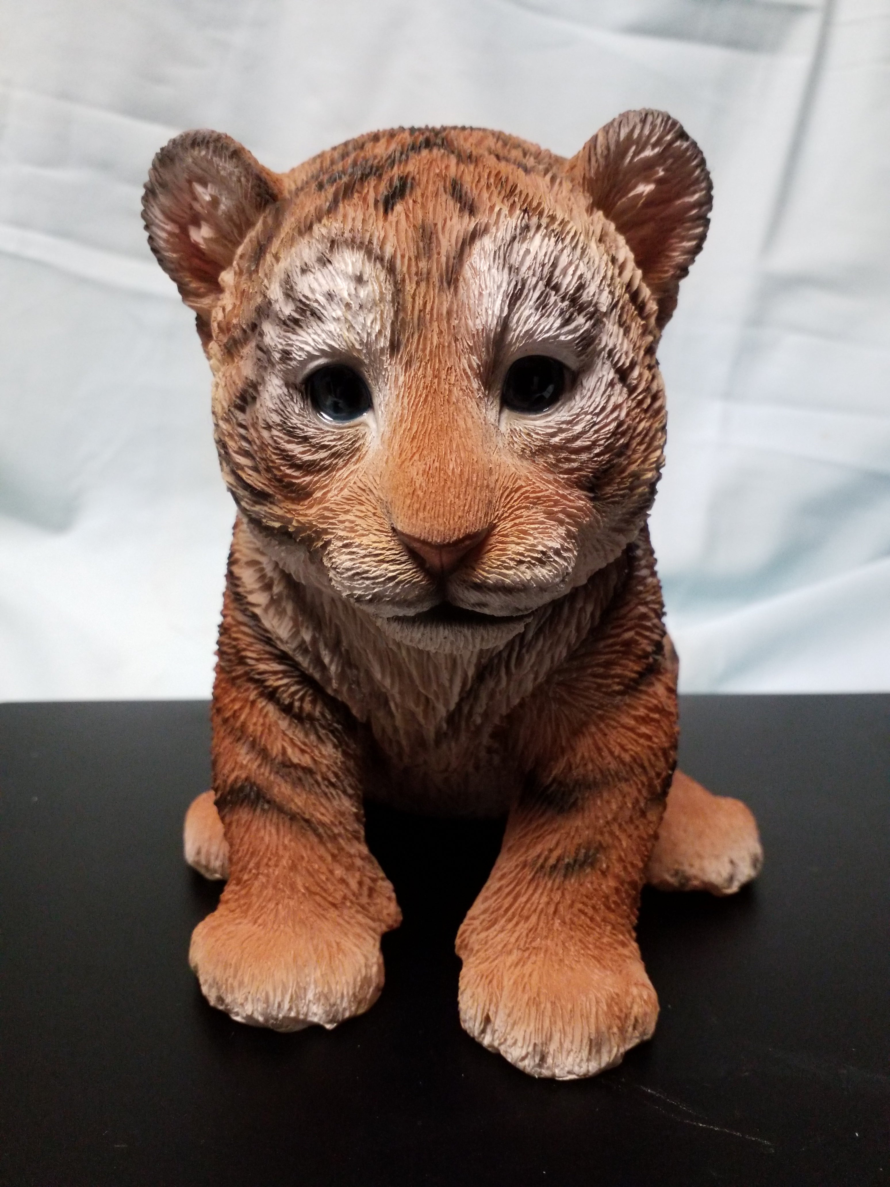 Animal Figurine - Tiger Cub Sitting