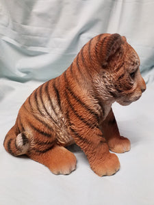 Animal Figurine - Tiger Cub Sitting