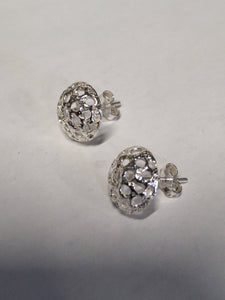 S/SEarrings -Filigree - Dome - Stud