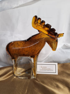 Glass Figurine - Moose