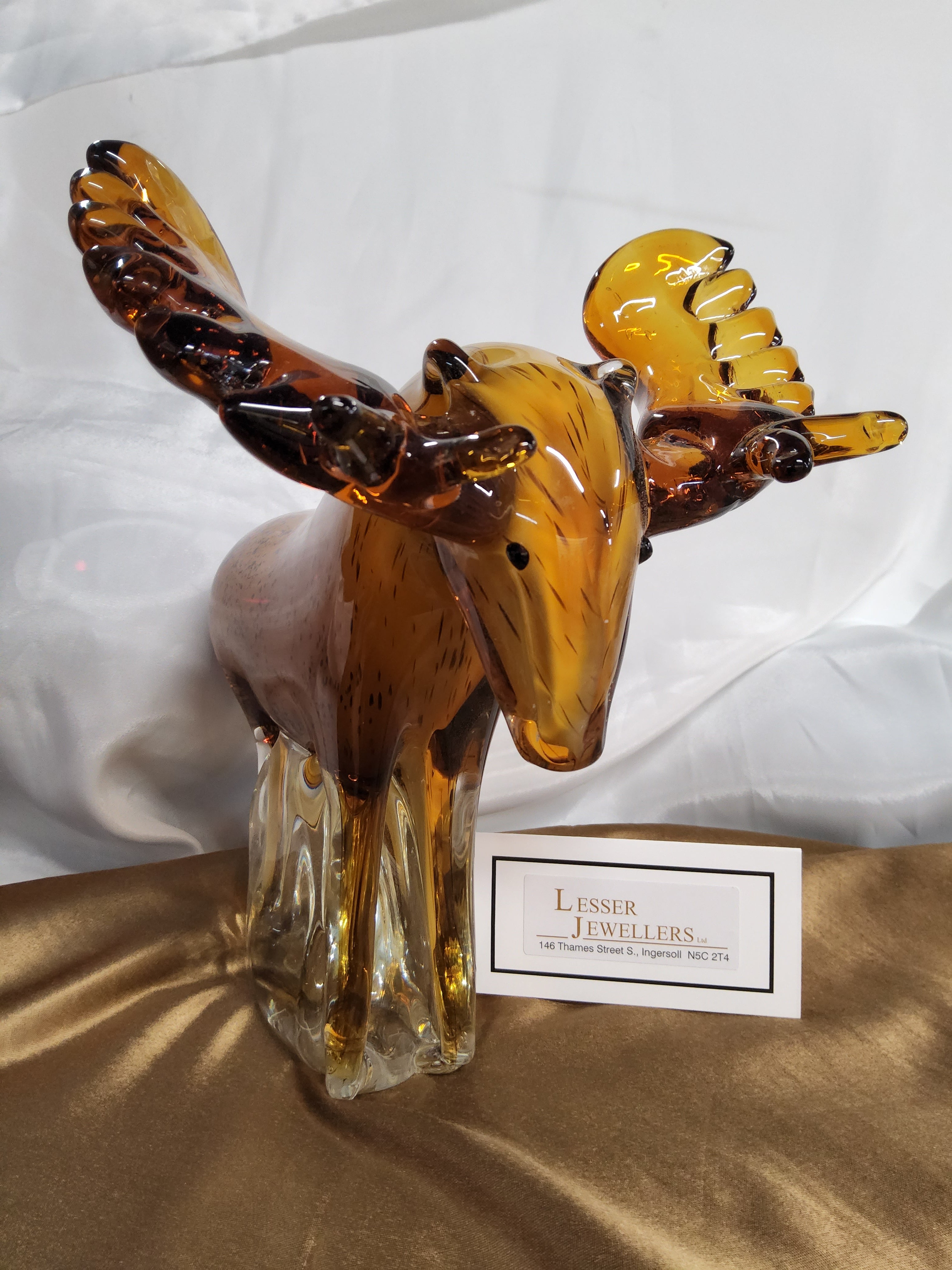 Glass Figurine - Moose
