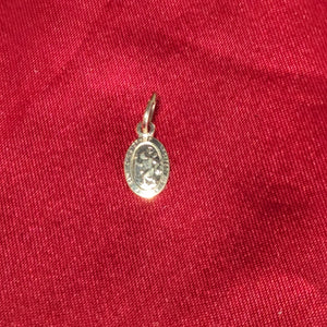 Gold Charm - St. Christopher
