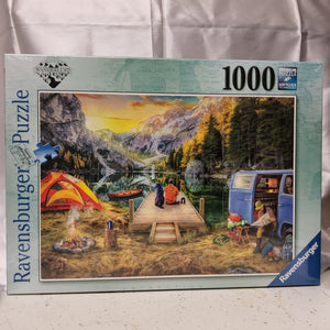 Ravensburger Puzzle - Calm Campsite - 1000 pieces - #16177
