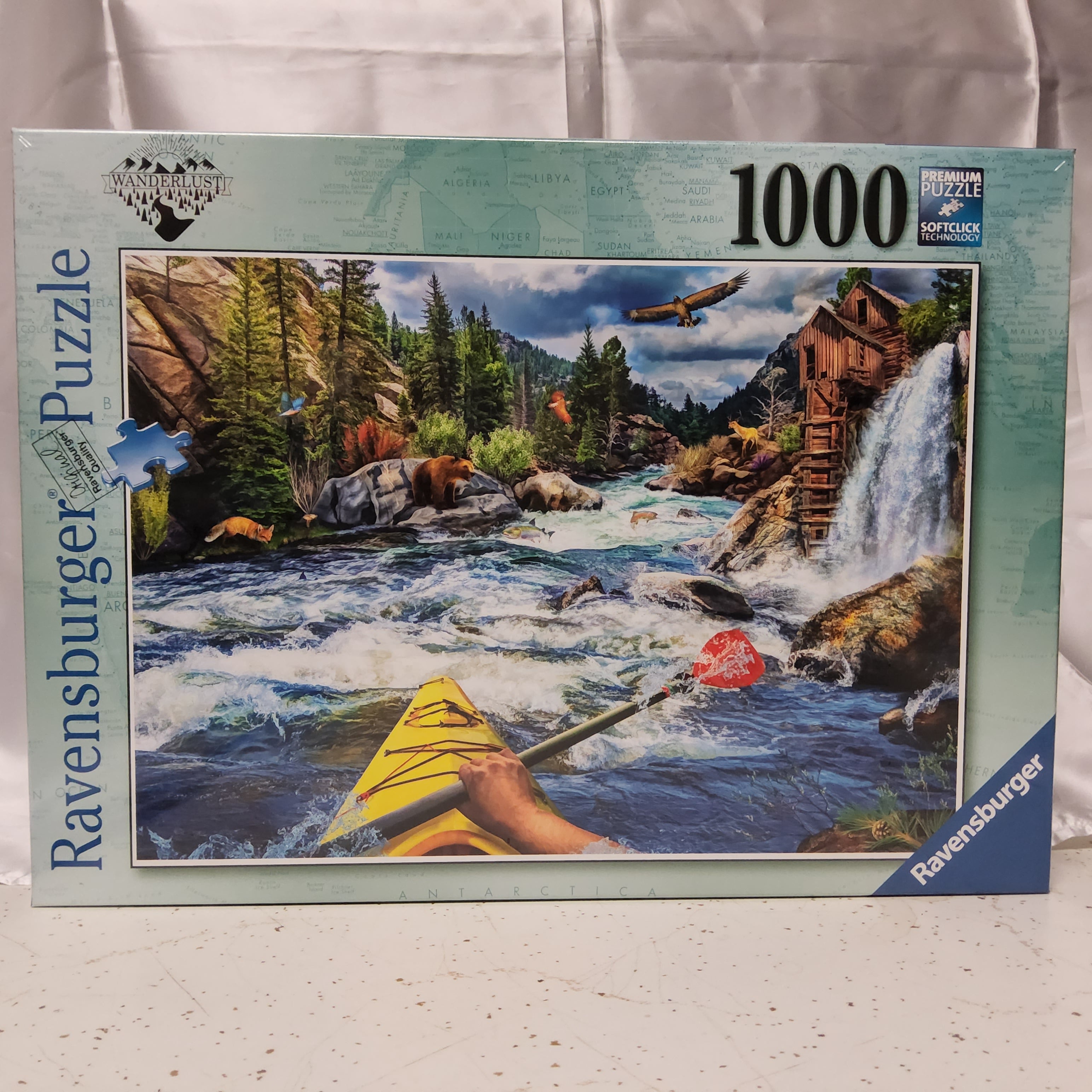 Ravensburger Puzzle - White Water Kayaking - 1000 pieces - #16572