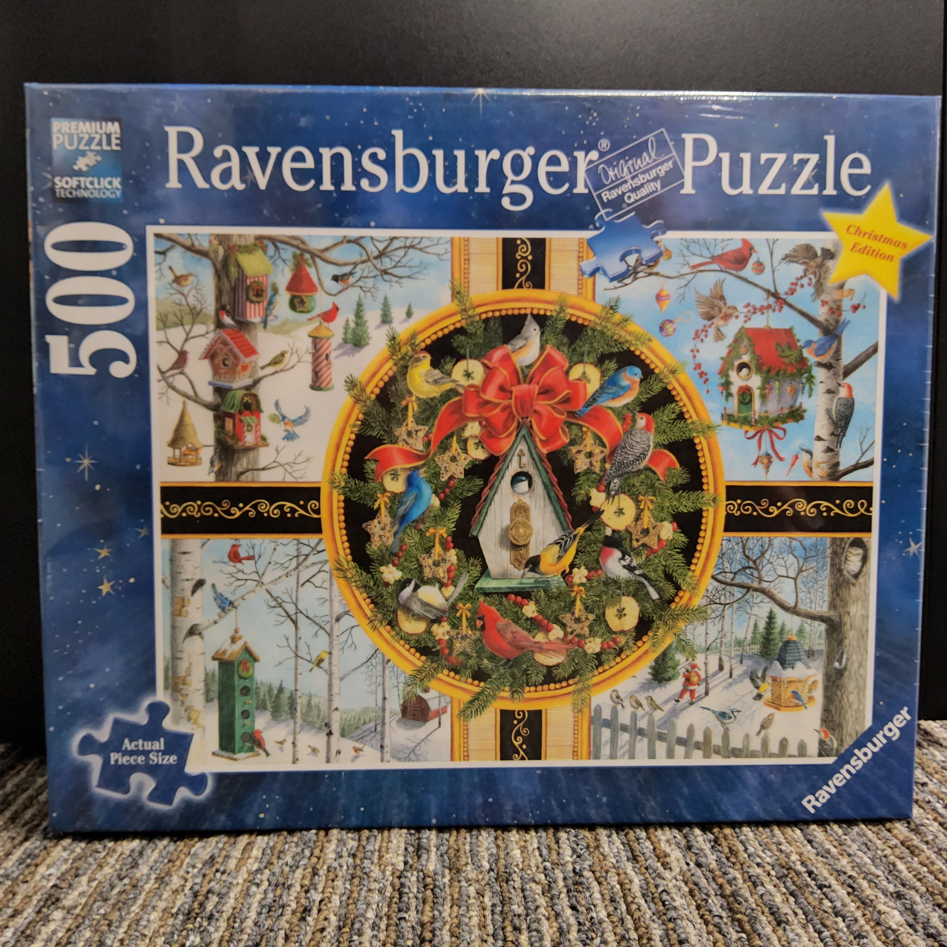 Ravensburger Puzzle - Christmas Songbirds - 500 pieces - #16835