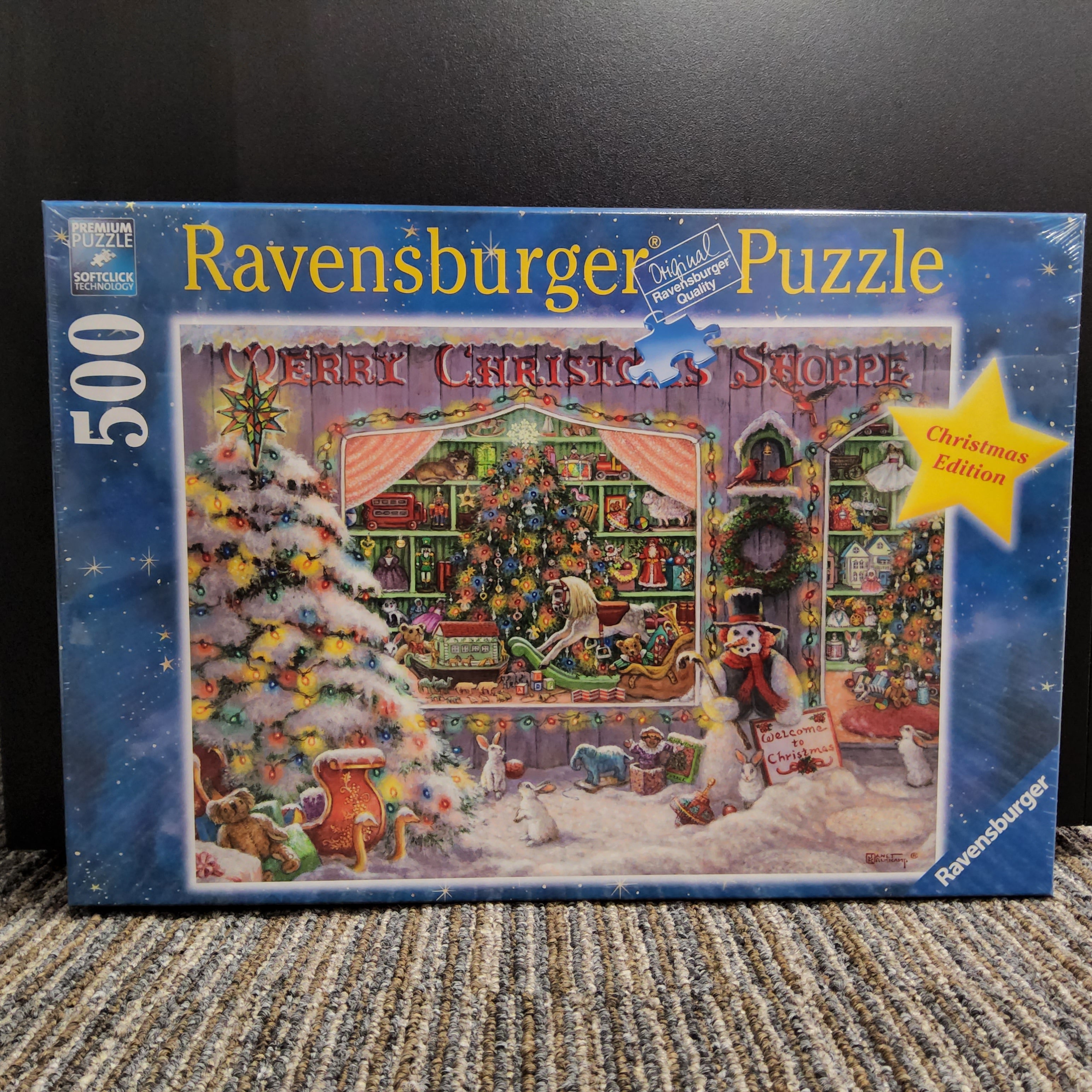 Ravensburger Puzzle - The Christmas Shop - 500 pieces - #16534