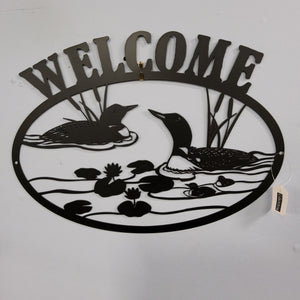 Welcome Wall Decor - Loon or Duck #21531