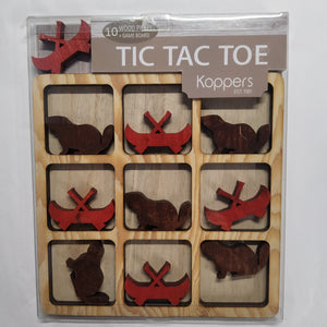 Tic Tac Toe - Canoe and Beaver #24734