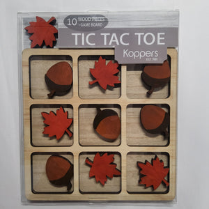 Tic Tac Toe - Leaf and Acorn #24752