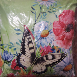 Butterfly in the Garden Pillow - Two Designs #26983