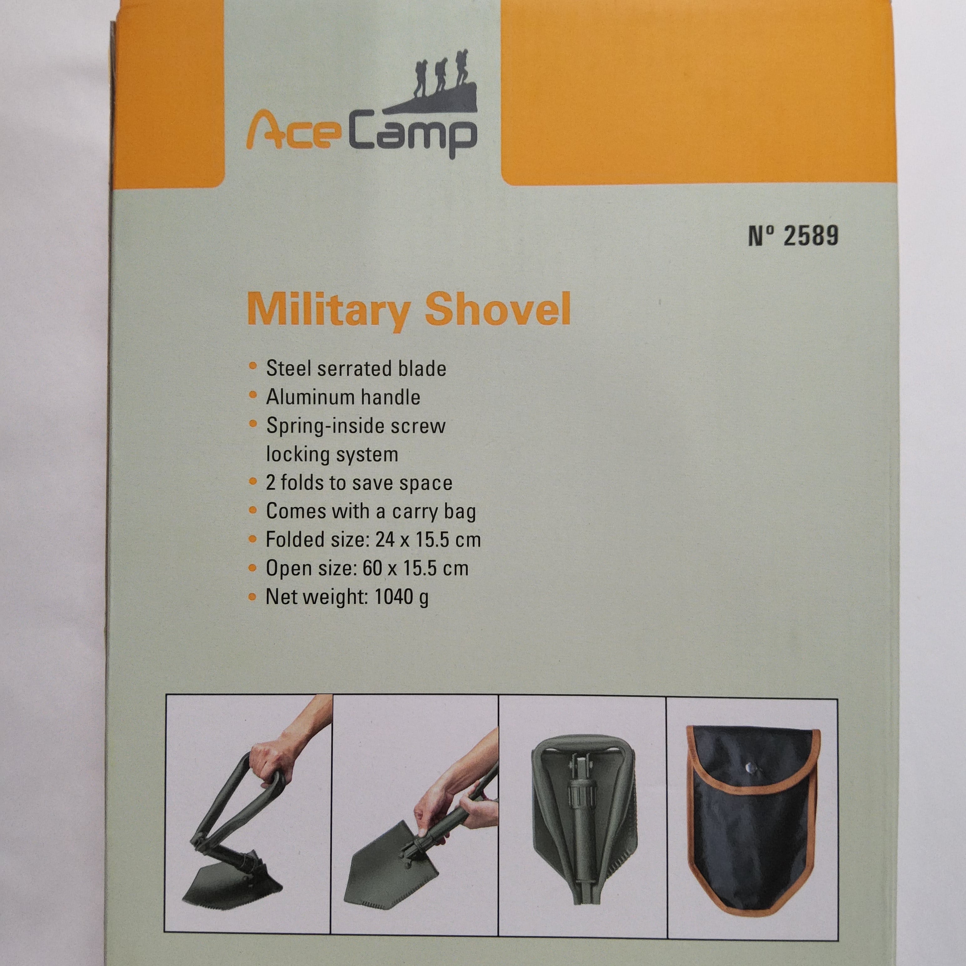 Ace Camp Military Shovel #2589
