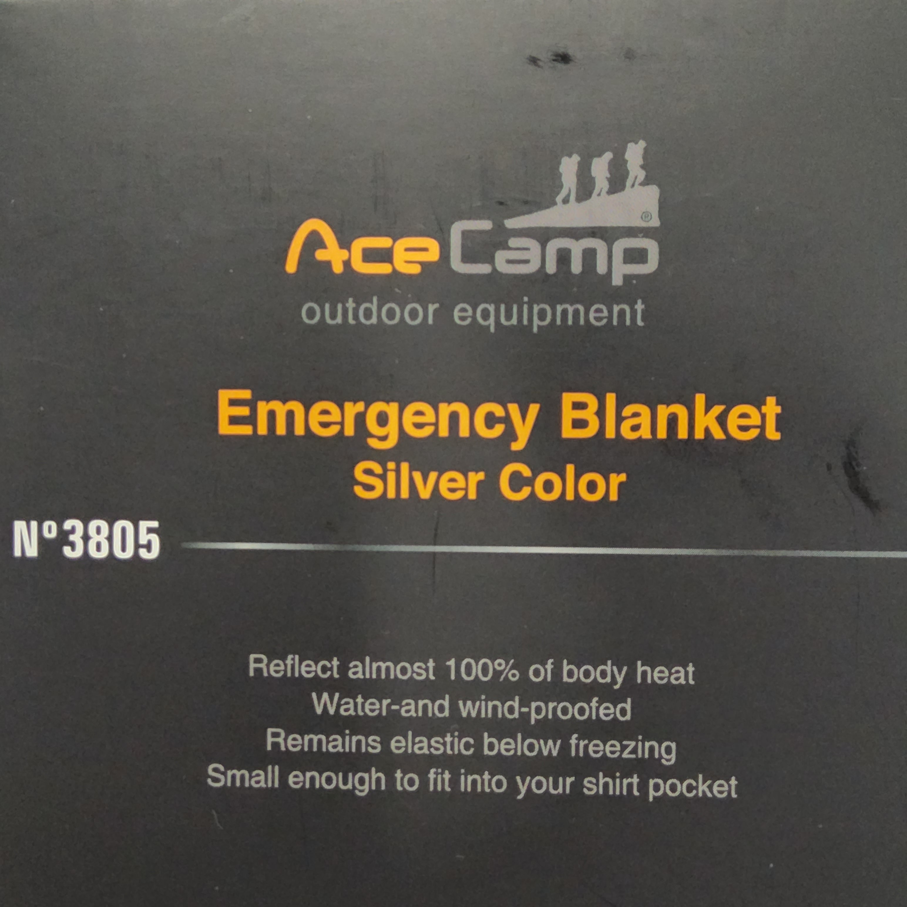 Ace Camp Emergency Blanket - 3805