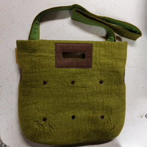 Fibres of Life - Fair Trade - Button Tote Bag - Assorted Colours