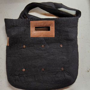 Fibres of Life - Fair Trade - Button Tote Bag - Assorted Colours