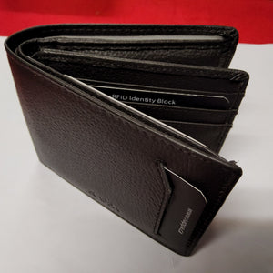 NAPPA Leather Wallet - RFID Identity Block  - Change Purse with Snap Closure - Colour options