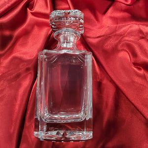 Square Shape Glass Whiskey Decanter - Classic