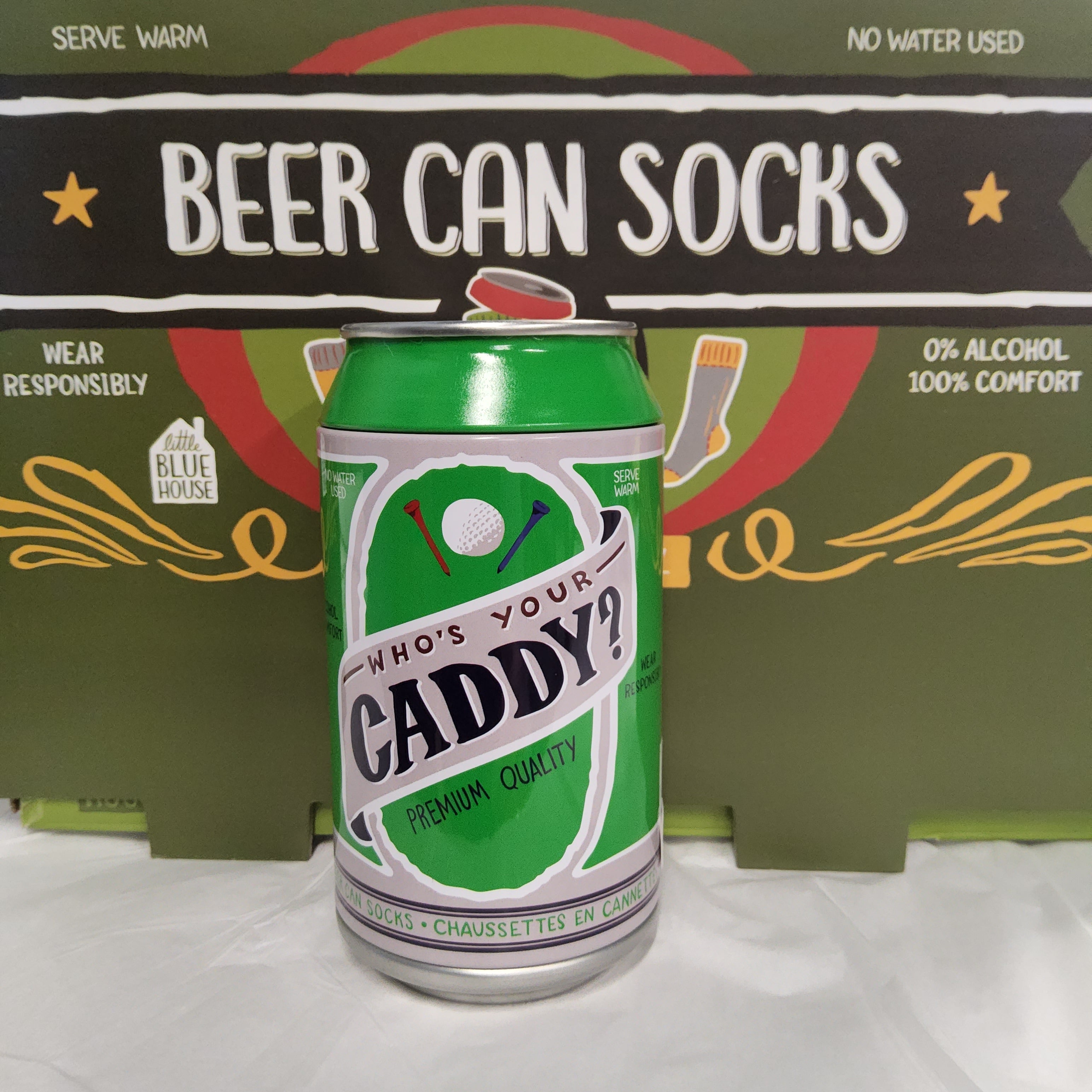 Beer Can Socks - Assorted designs
