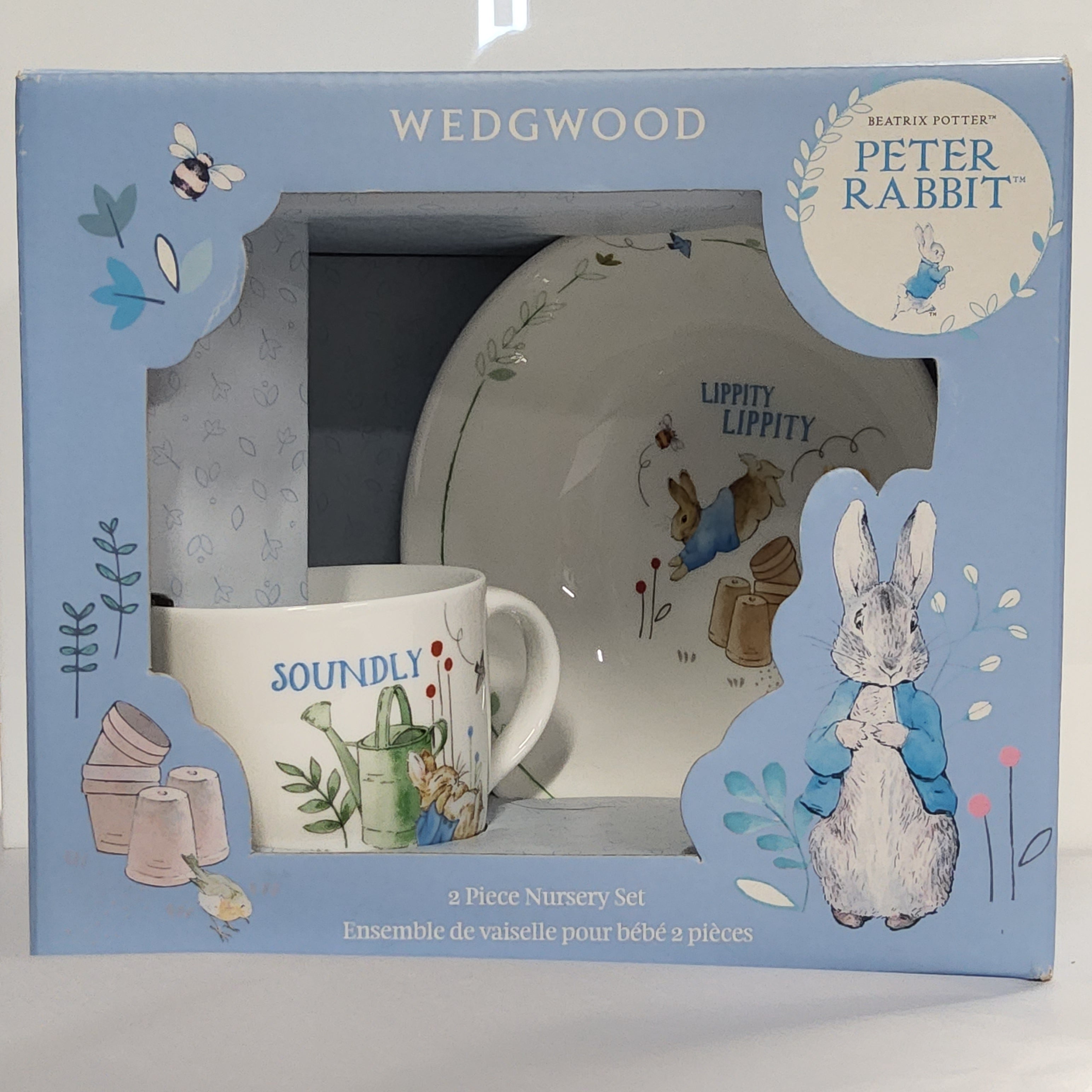 Blue Peter Rabbit - Two-piece Nursery Set