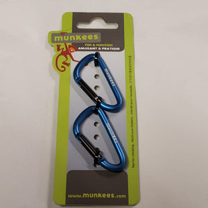 Munkees Carabiner - Two Pack - Assorted Colours #3205