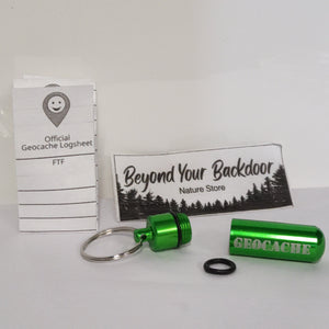 Geocaching - Micro Geocache Bison Tube - Three colour options