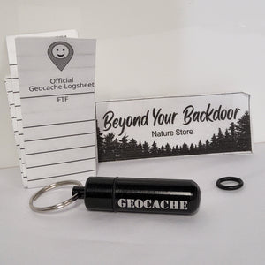 Geocaching - Micro Geocache Bison Tube - Three colour options