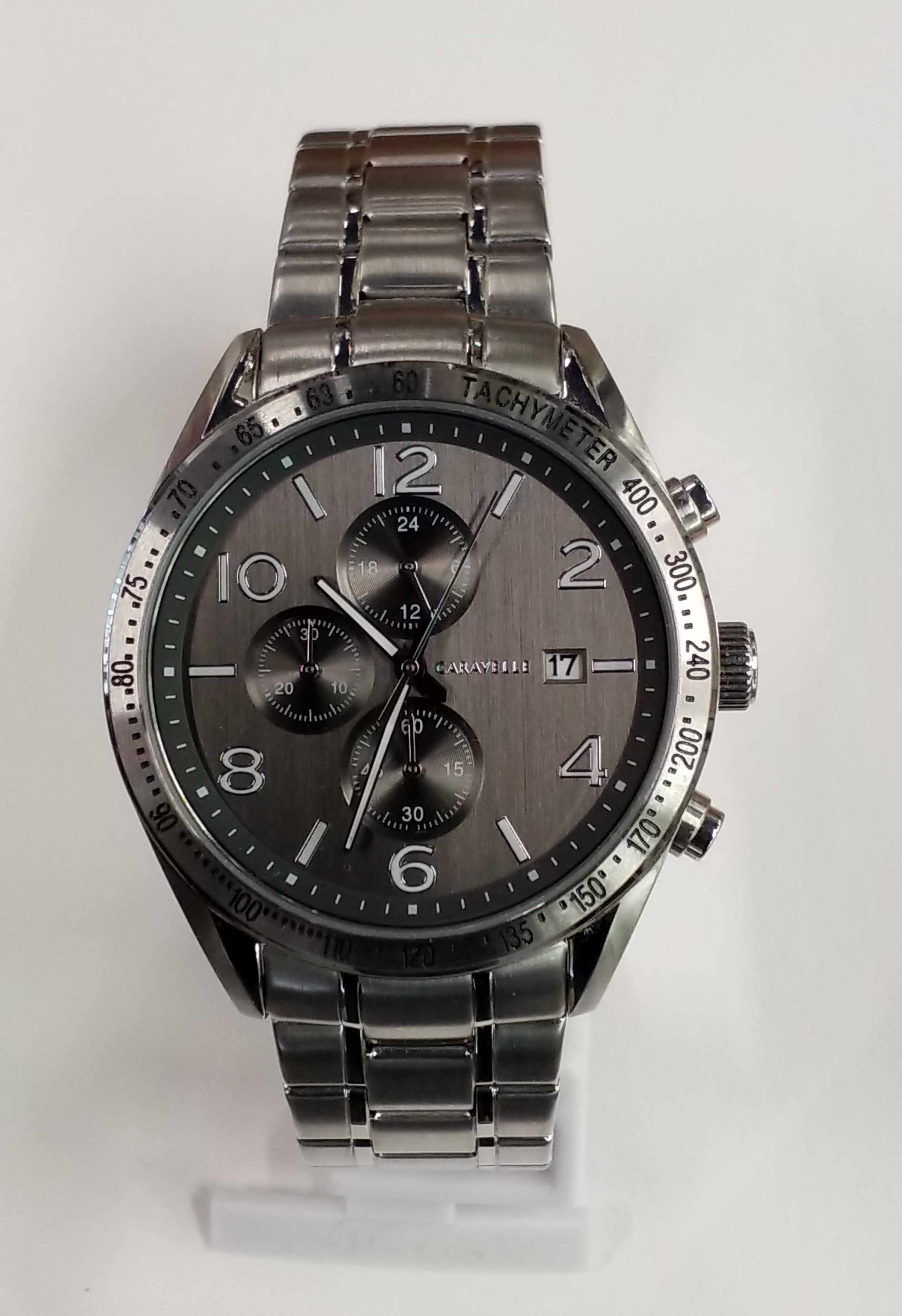 Caravelle  Stainless Steel Watch